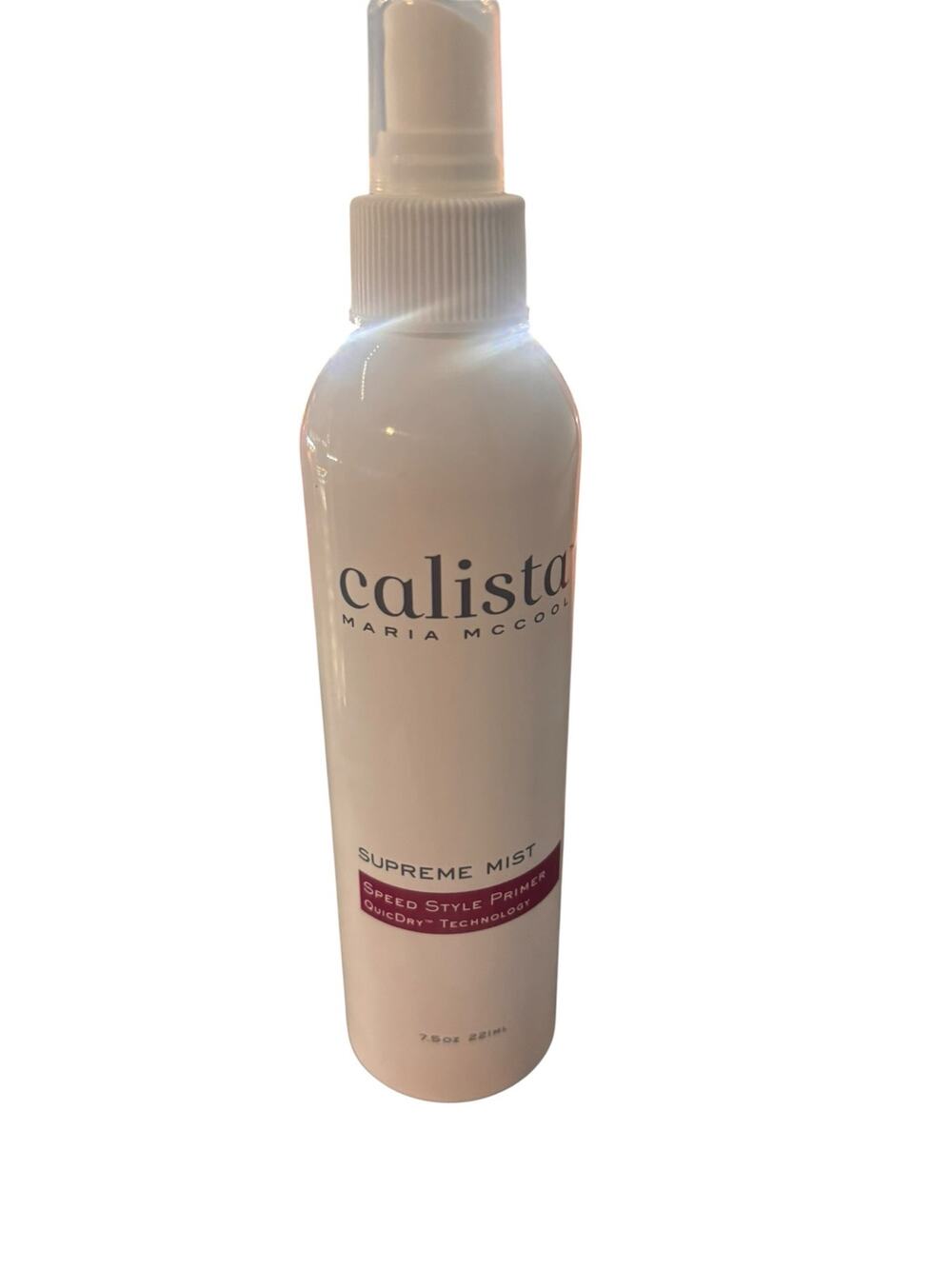 Calista Supreme Mist Speed Style Primer Salon Quality Conditioning Primer 7.5 oz